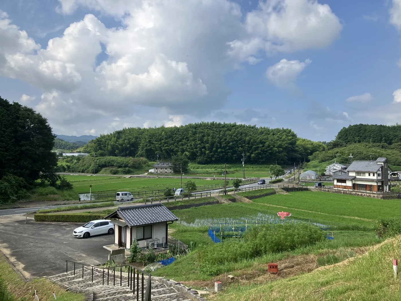 天武・持統天皇陵古墳周辺の回遊路