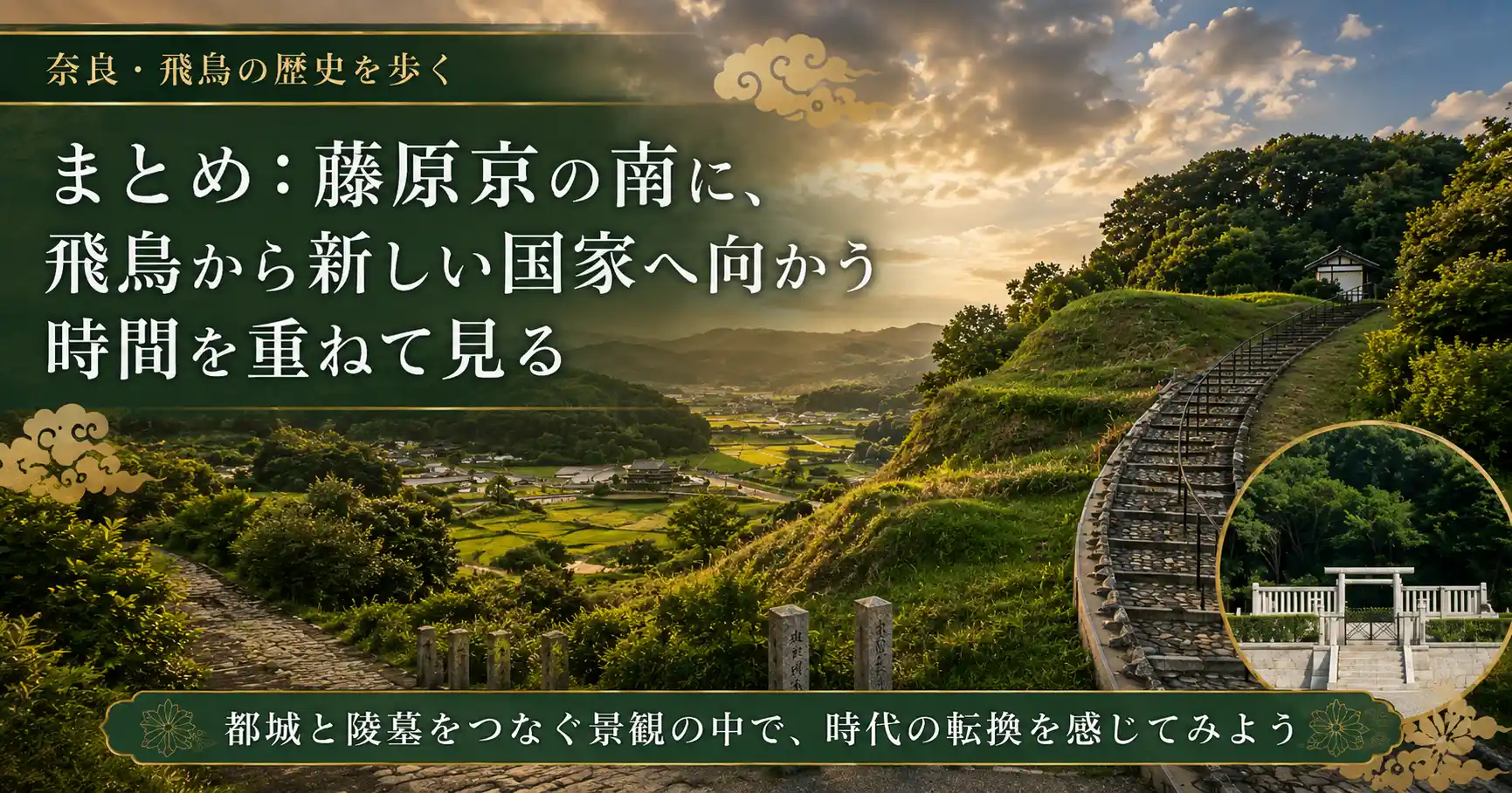 天武・持統天皇陵古墳のまとめ